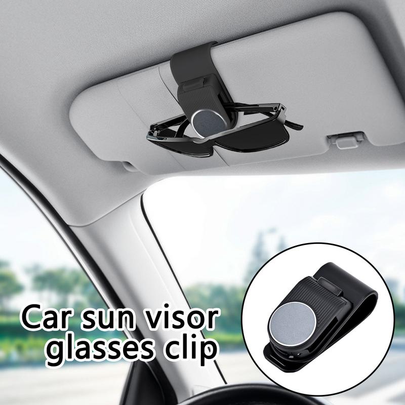 Travel Accessories And Gadgets - Visor Sunglasses Holder Clip Car Eyeglass