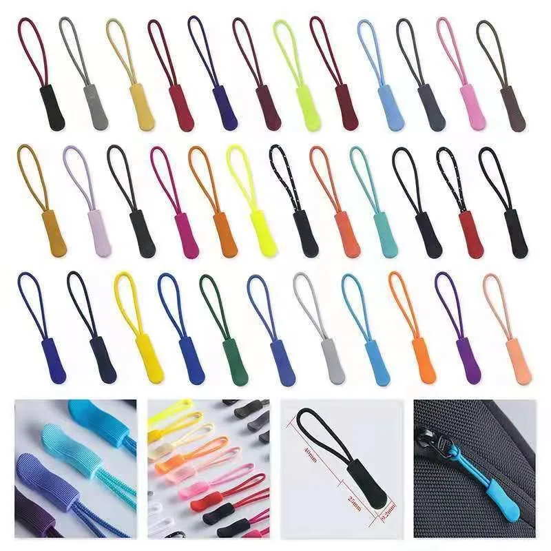Travel Ziplock Bags - 10pcs Zipper Pull Puller End Fit