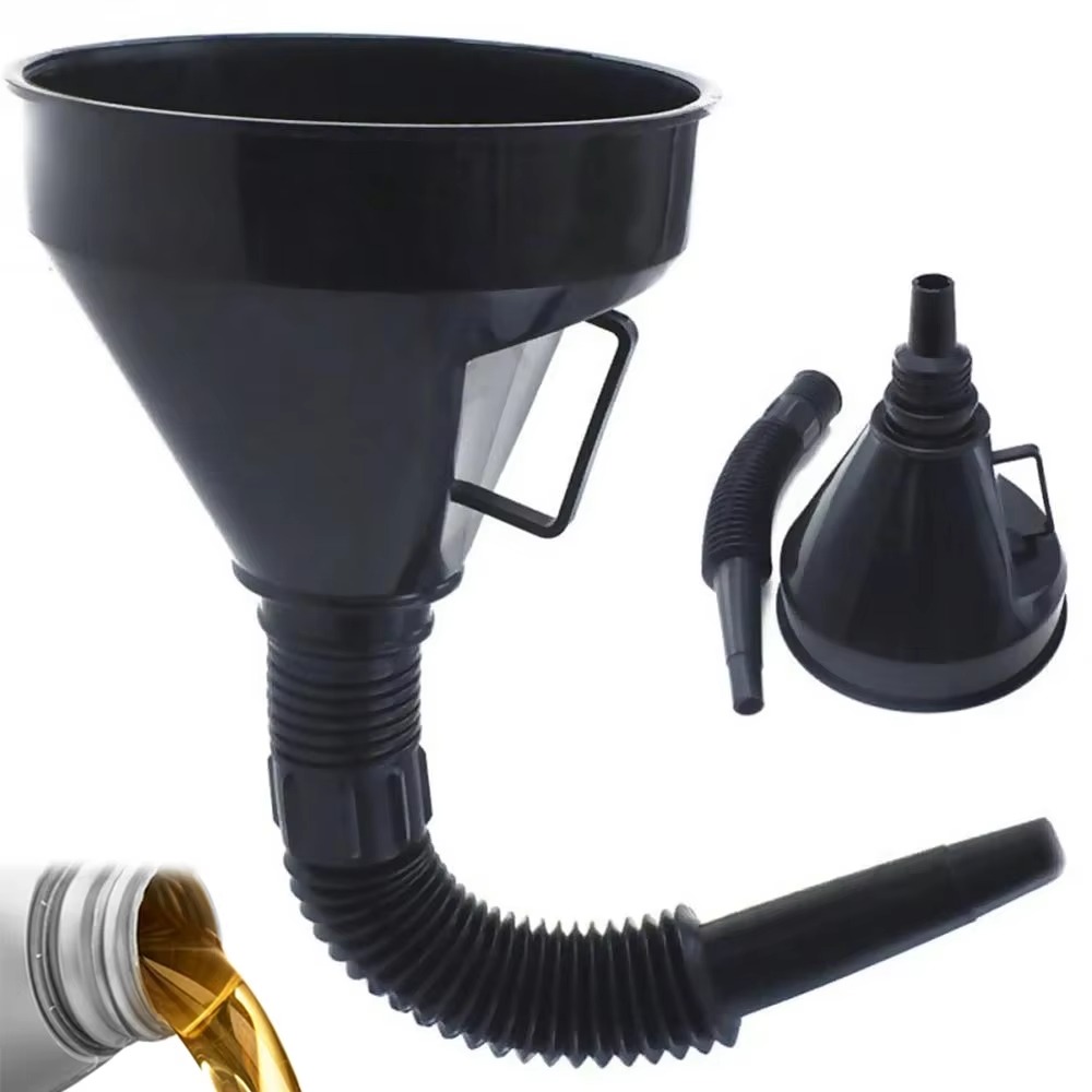 Travel Accessories And Gadgets - Universal Plastic Oiler Filter Funnel with