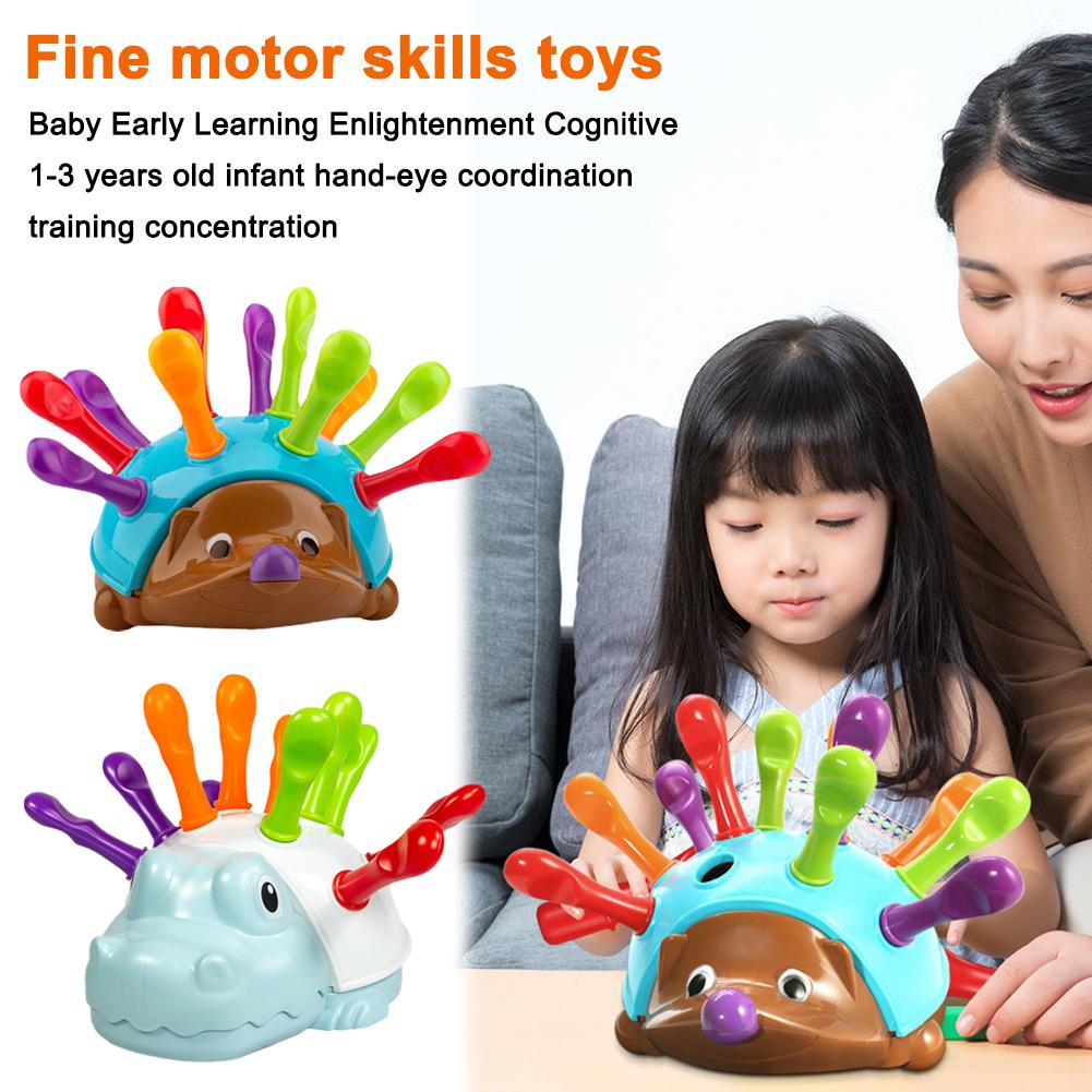 Travel Accessories Toddler - Children's Educational Puzzle Toy Sensory Hedgehog