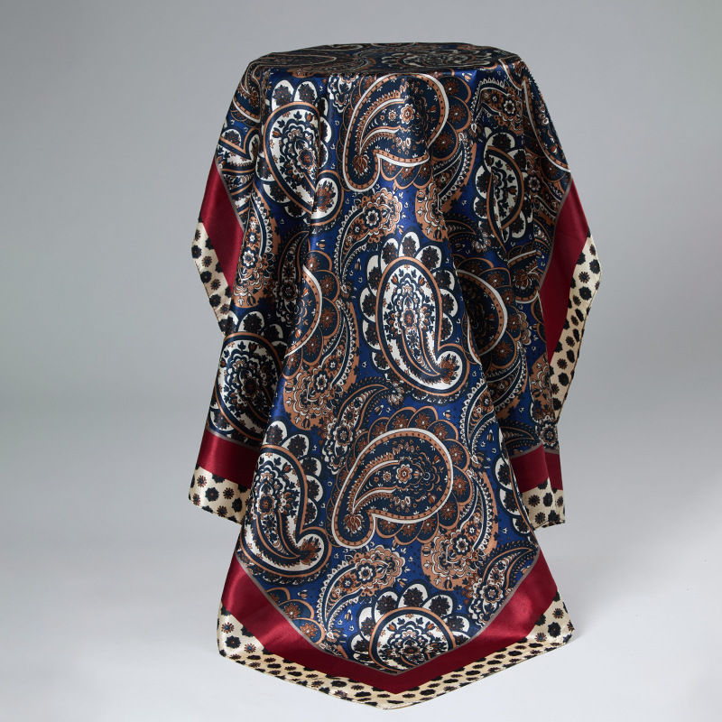 Travel Accessories Neck - 1pcs Fashion Paisley Printed 90cm Satin