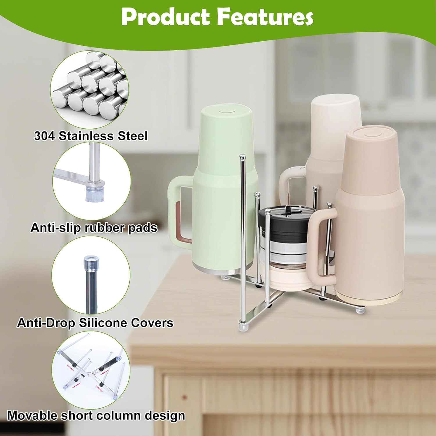 Plastic Bag Drying Holder, Bot - Water Bottle Collapsible のレビューと価格