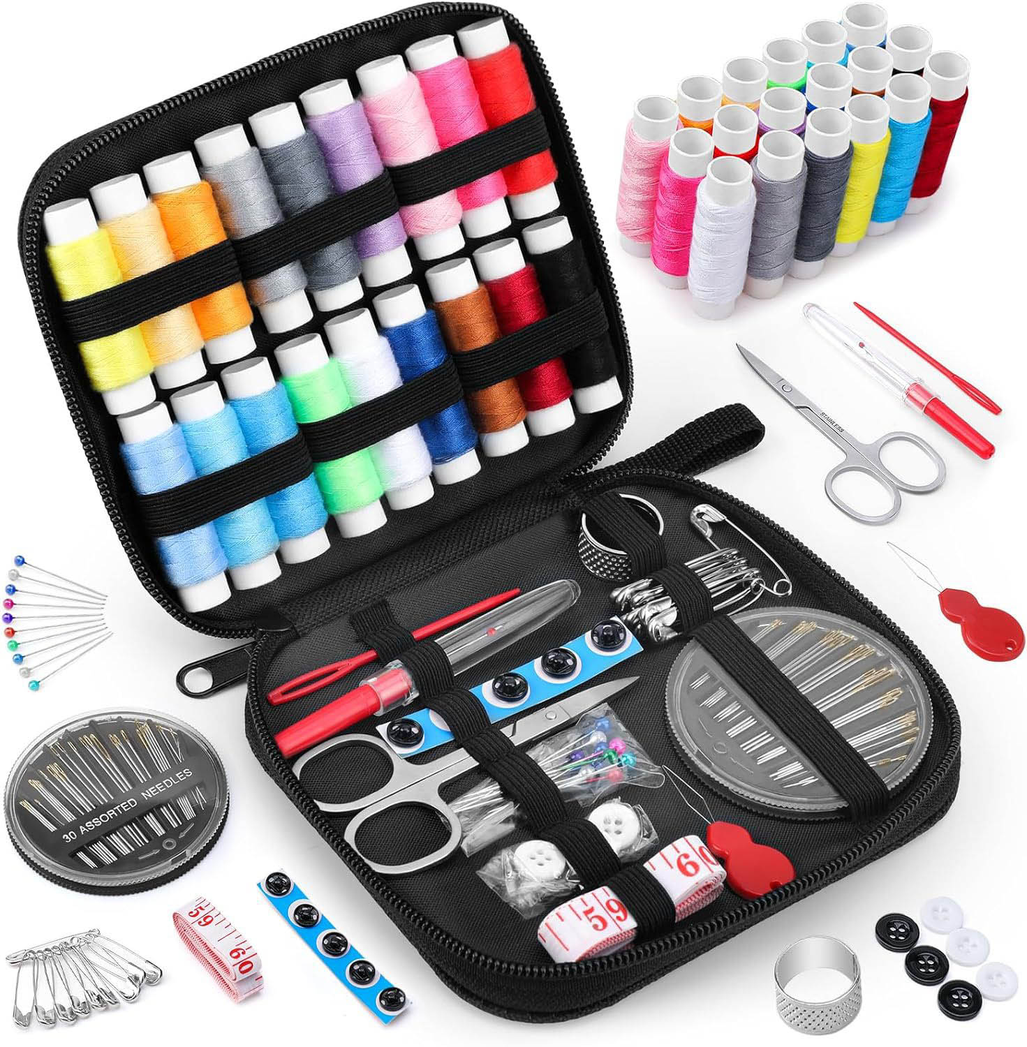 1Set Sewing Kit for Adults and - Travel Accessories To Sew のレビューと価格
