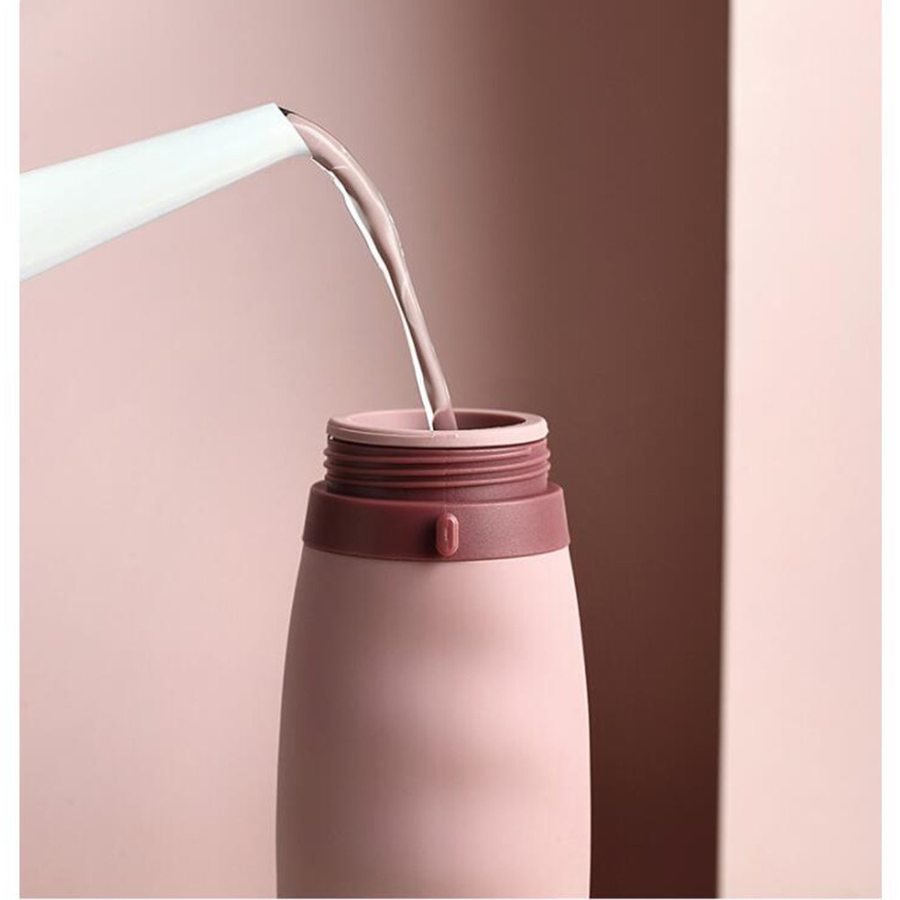 600Ml Portable Water Bottle Si - Water Bottle Collapsible のレビューと価格
