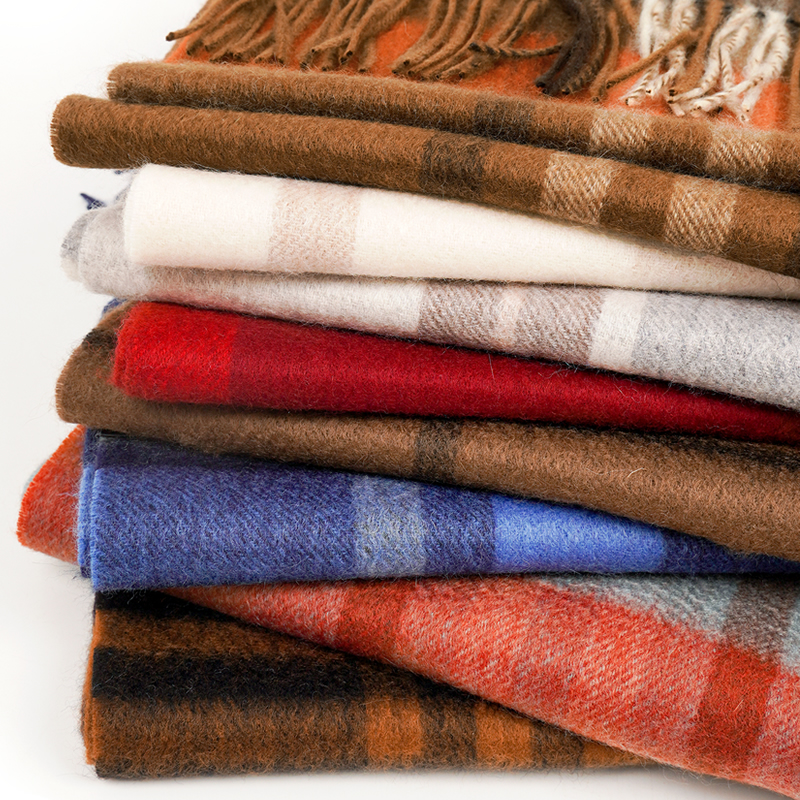 100% Cashmere Scarf   Plaid  W - Travel Accessories Neck のレビューと価格