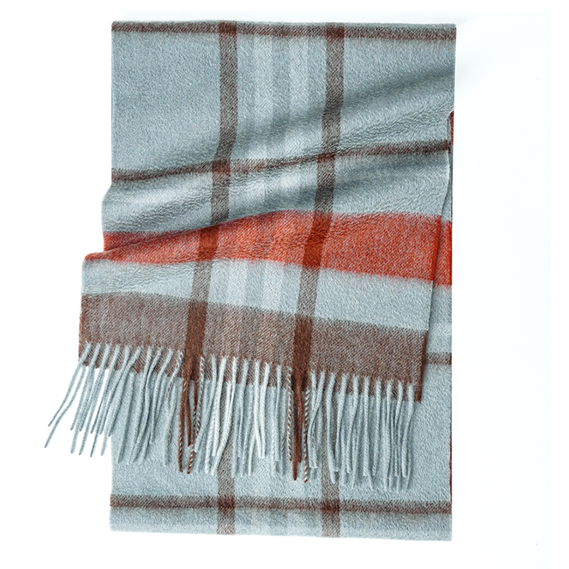 100% Cashmere Scarf   Plaid  W - Travel Accessories Neck のレビューと価格
