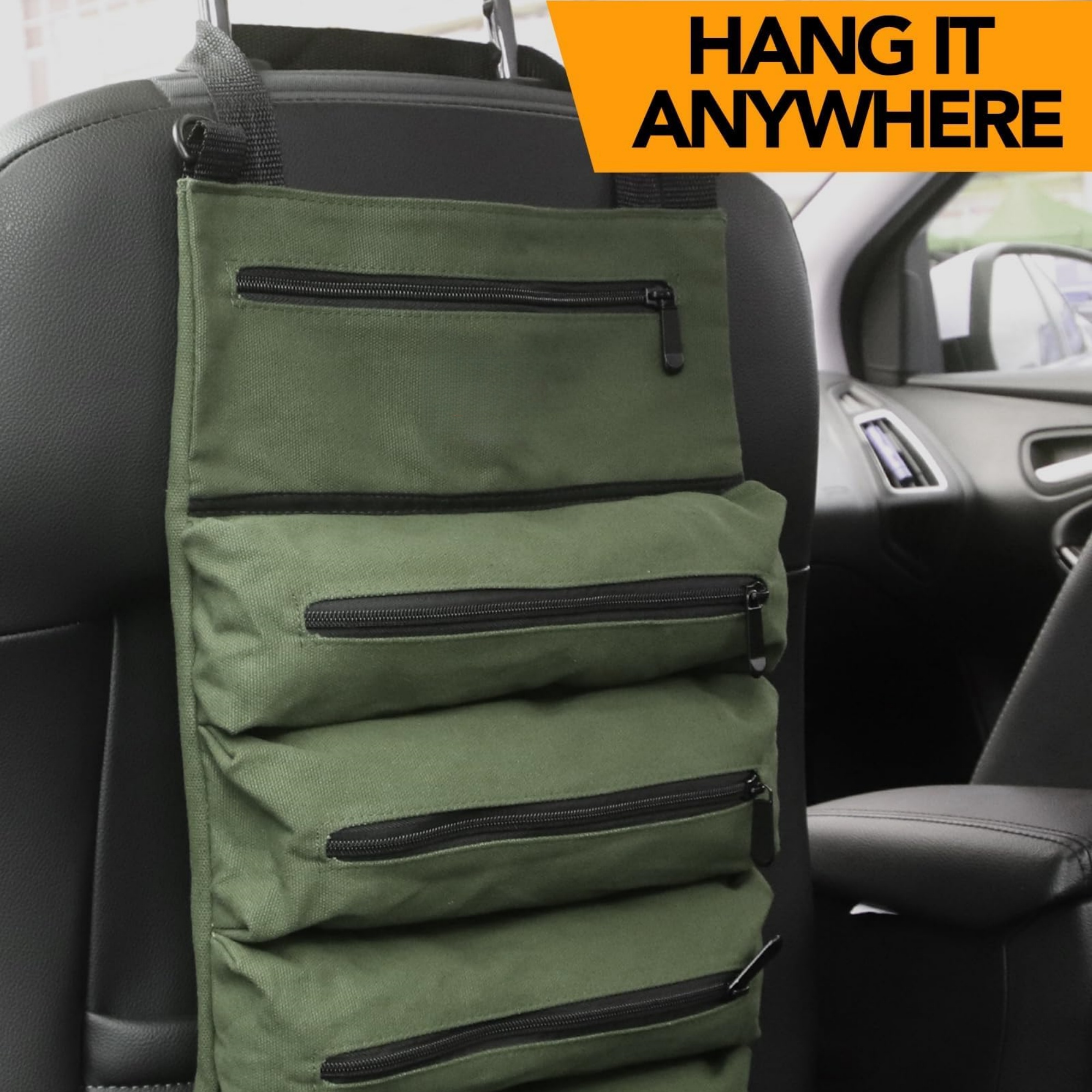 Canvas Tool Roll Up Pouch - He - Travel Router Accessories のレビューと価格