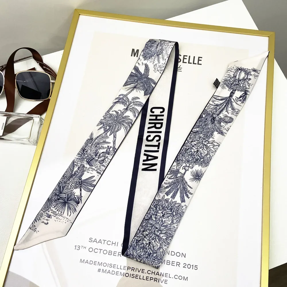 Extended Ribbon Scarf, Silk Ha - Travel Accessories Neck のレビューと価格