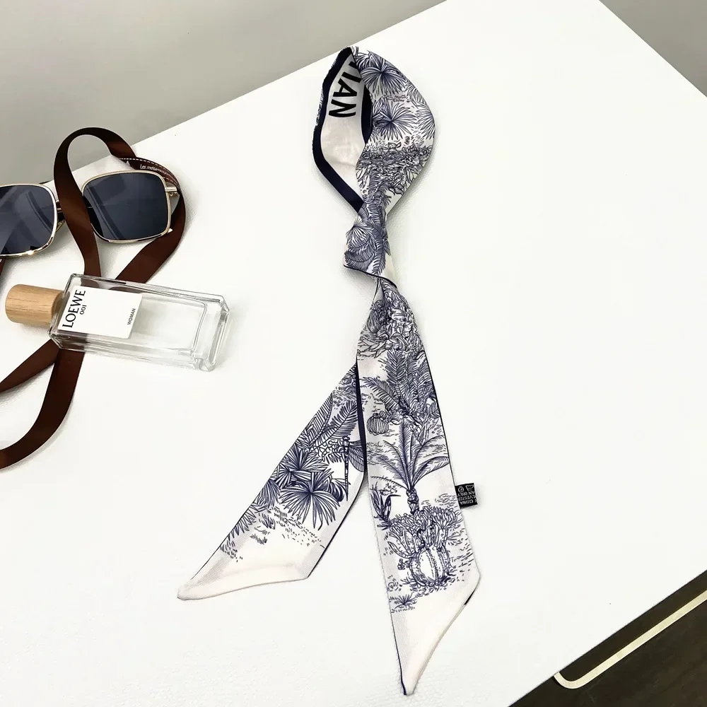 Extended Ribbon Scarf, Silk Ha - Travel Accessories Neck のレビューと価格