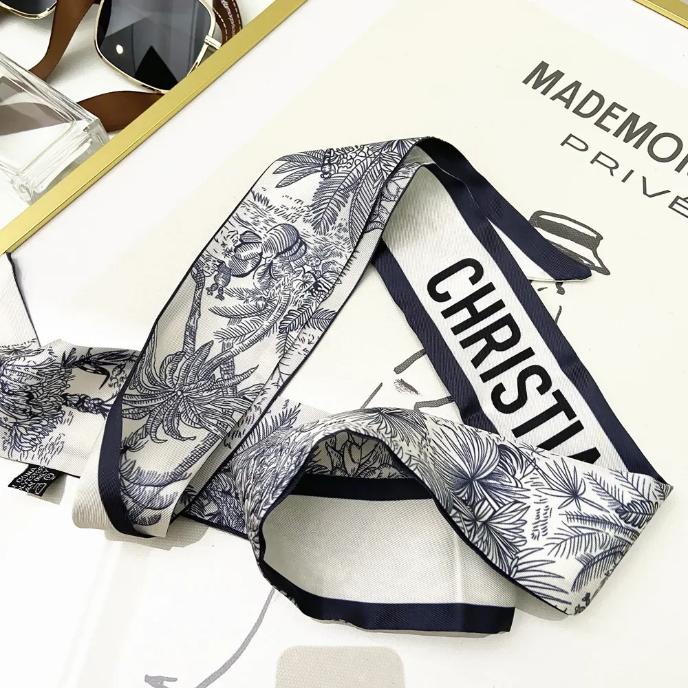 Extended Ribbon Scarf, Silk Ha - Travel Accessories Neck のレビューと価格