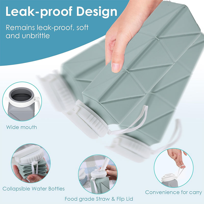 620ml Collapsible Water Bottle - Water Bottle Collapsible のレビューと価格