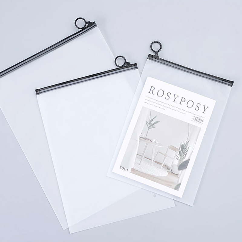 500Pcs/Lot Frosted Zipper Bag  - Travel Ziplock Bags のレビューと価格