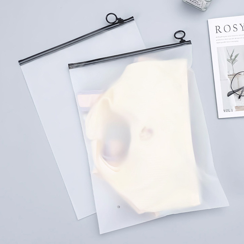 500Pcs/Lot Frosted Zipper Bag  - Travel Ziplock Bags のレビューと価格