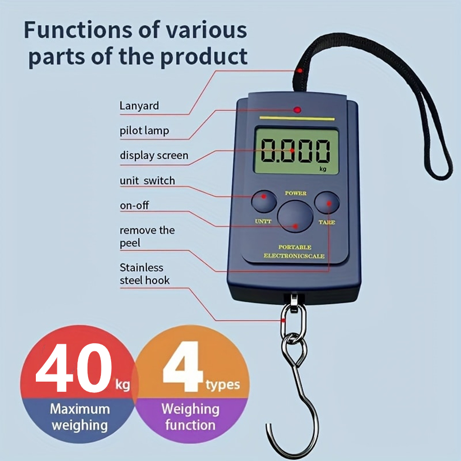 40kg Multifunctional Mini Elec - Travel Accessories Electronics のレビューと価格