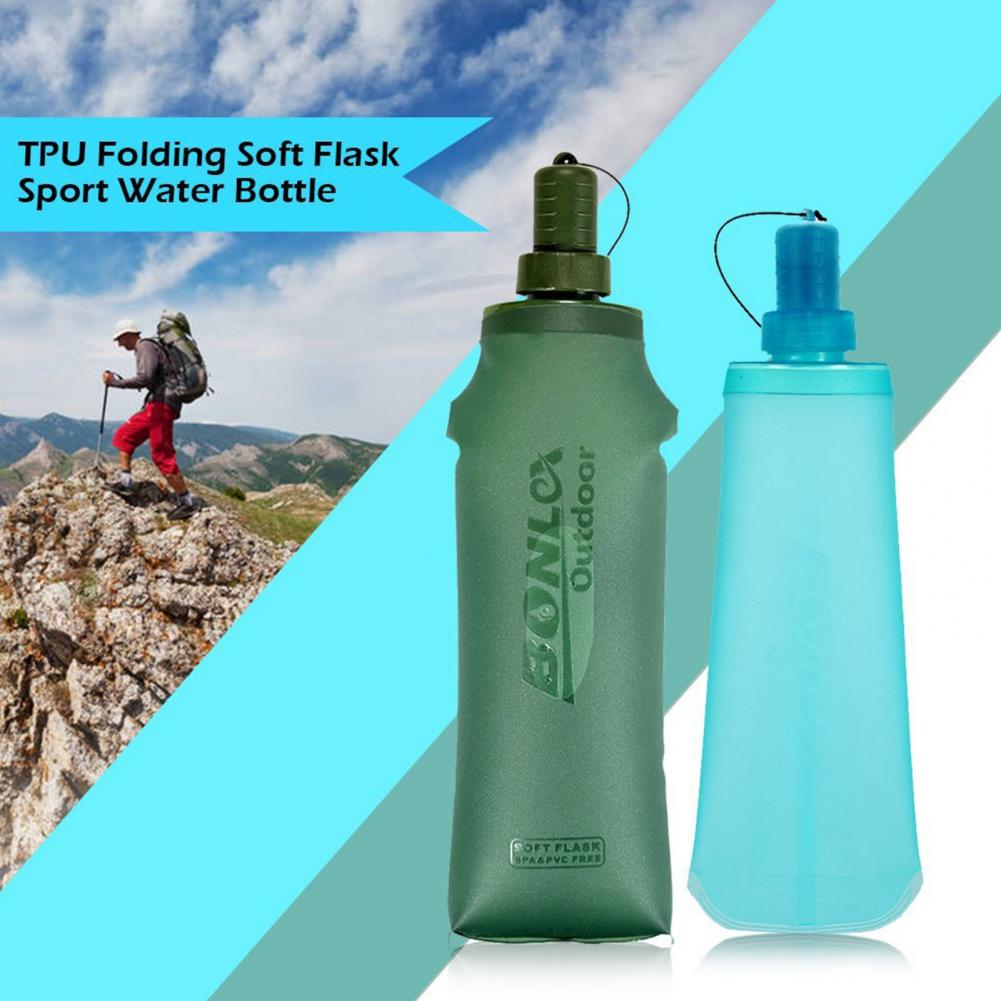 250/500ML Folding Water Bottle - Water Bottle Collapsible のレビューと価格