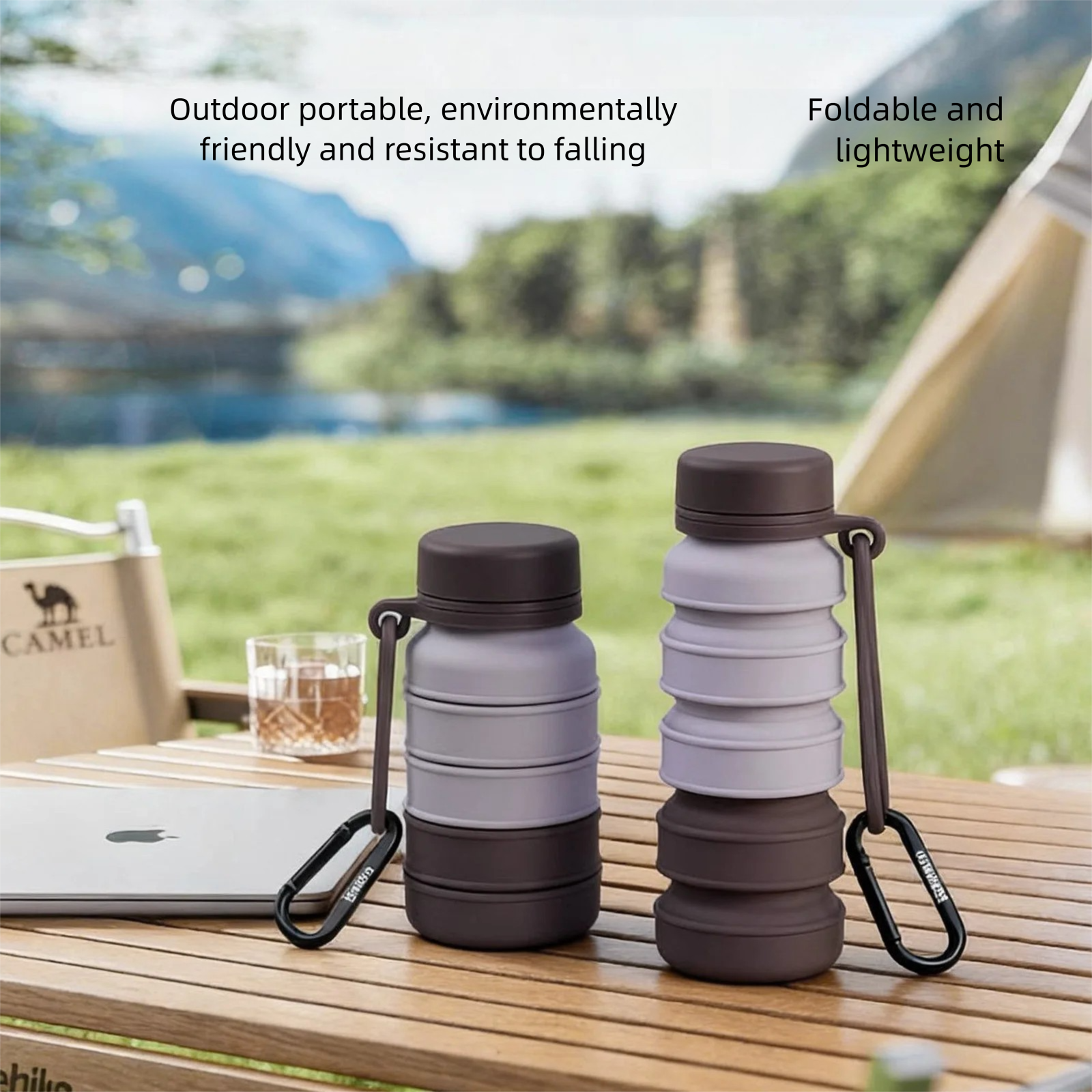 Shatterproof Collapsible Cup H - Water Bottle Collapsible のレビューと価格