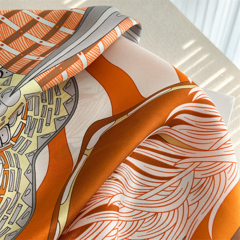 Designer Silk Scarf Women Spri - Travel Accessories Neck のレビューと価格