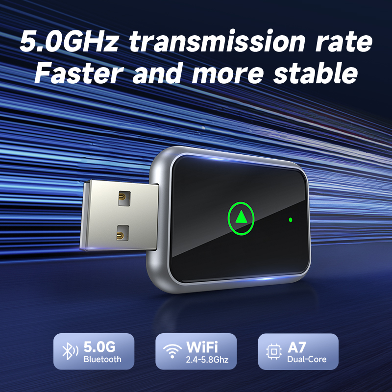 2 in 1 Wireless CarPlay Adapte - Travel Plug Type C のレビューと価格
