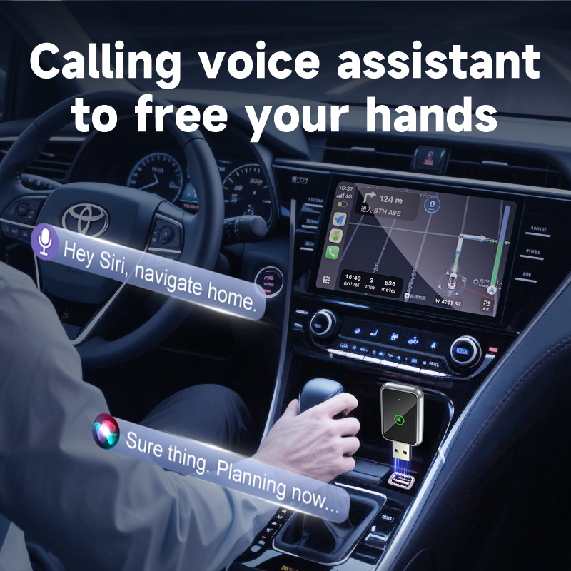 2 in 1 Wireless CarPlay Adapte - Travel Plug Type C のレビューと価格