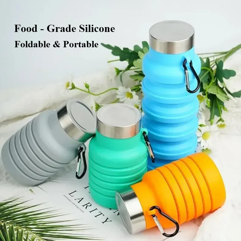 Collapsible Cup Food - Grade S - Water Bottle Collapsible のレビューと価格