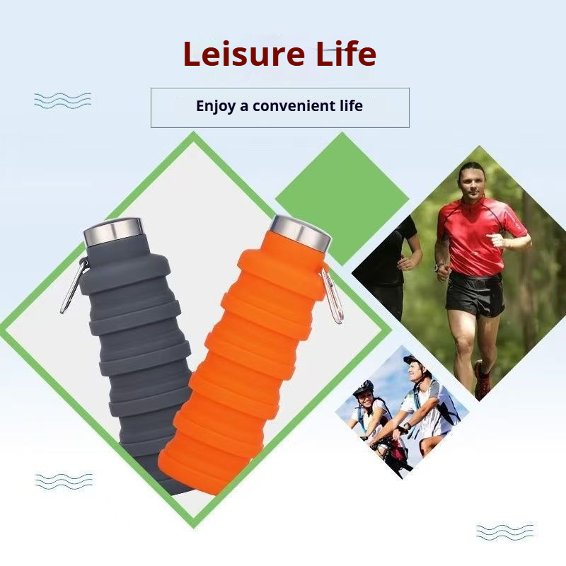 Collapsible Cup Food - Grade S - Water Bottle Collapsible のレビューと価格