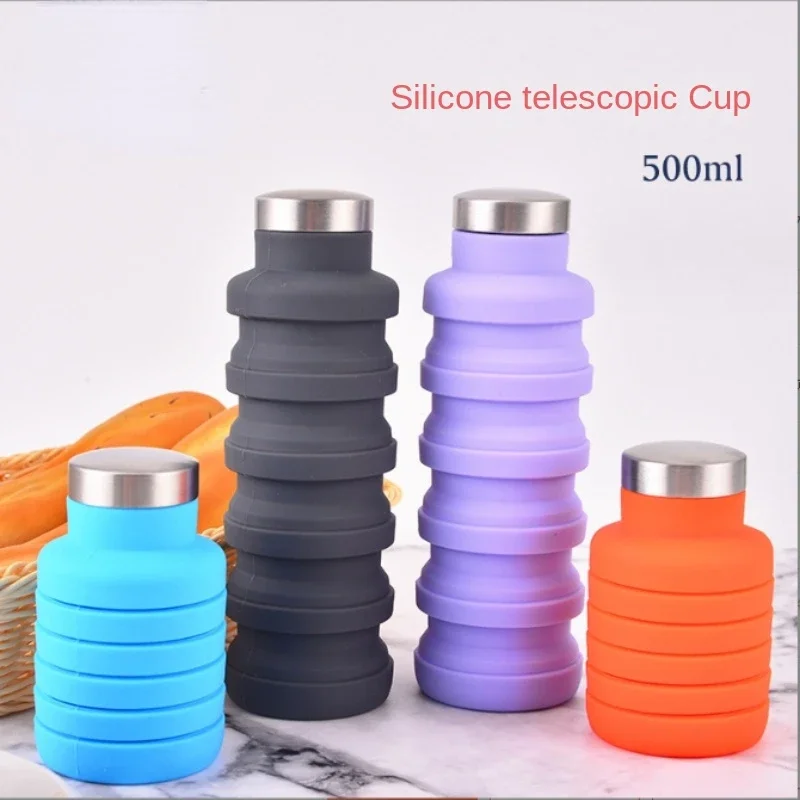 Collapsible Cup Food - Grade S - Water Bottle Collapsible のレビューと価格