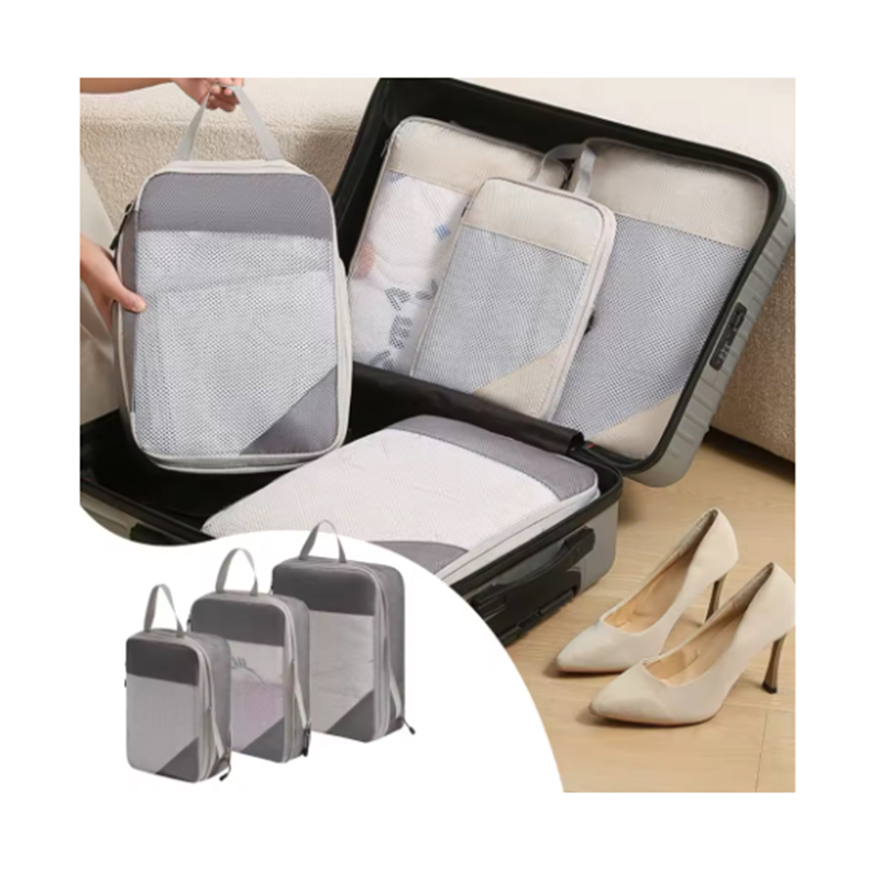 Set of 3 Compressible Packing  - Travel Accessories Organiser のレビューと価格