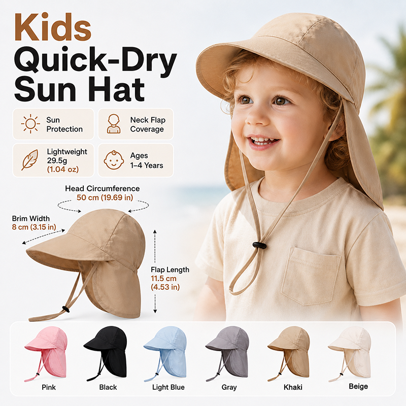 Quick Dry Baby Hats Summer Thi - Travel Accessories Neck のレビューと価格