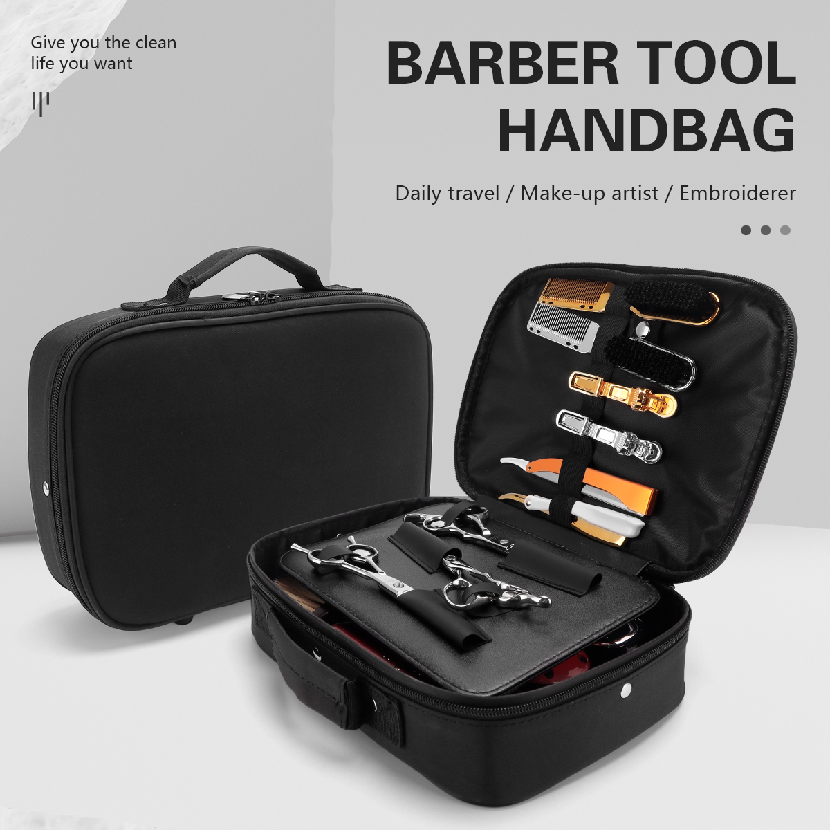 Black Barber Electric Clipper  - Travel Router Accessories のレビューと価格