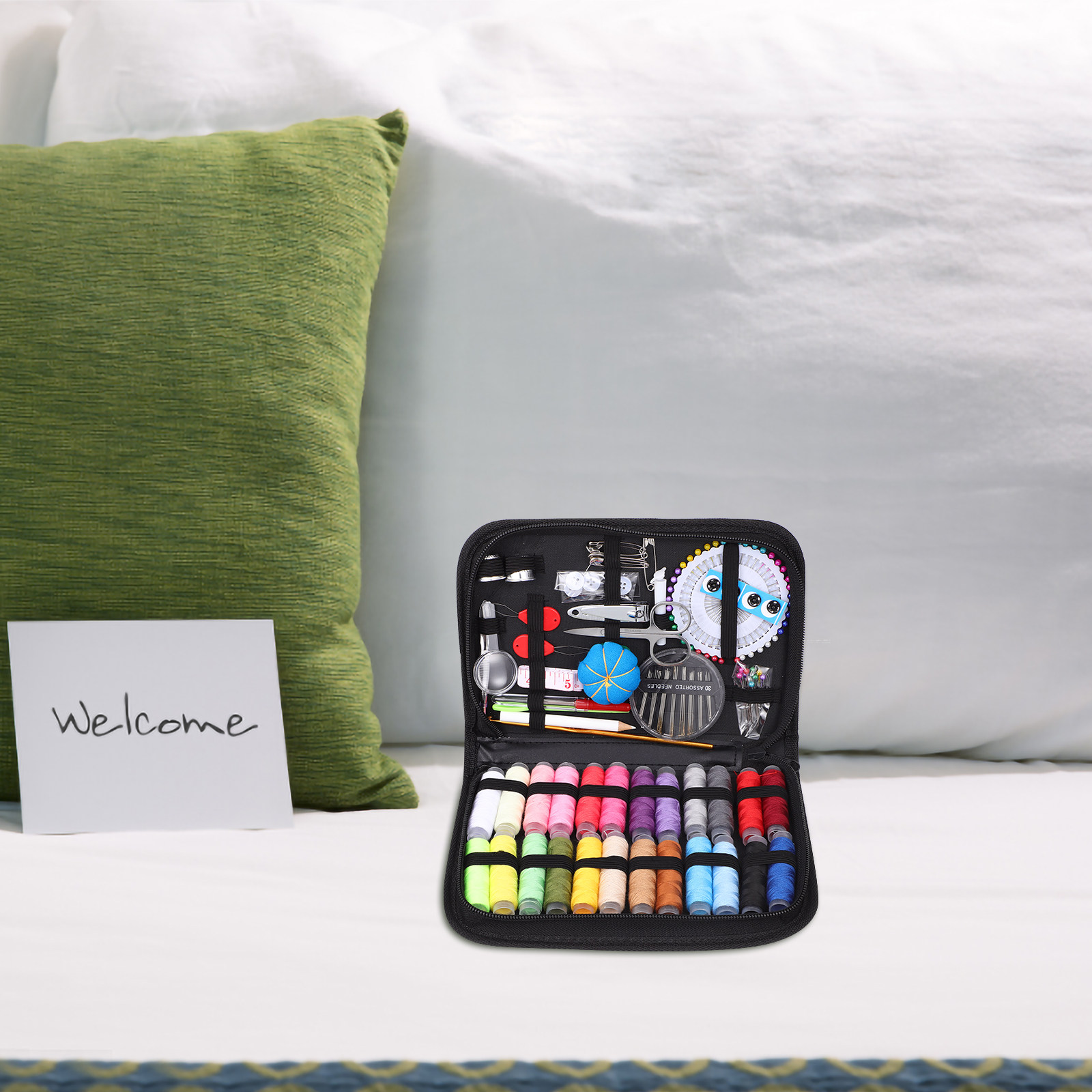 1Set Multifunctional Sewing Ki - Travel Accessories To Sew のレビューと価格