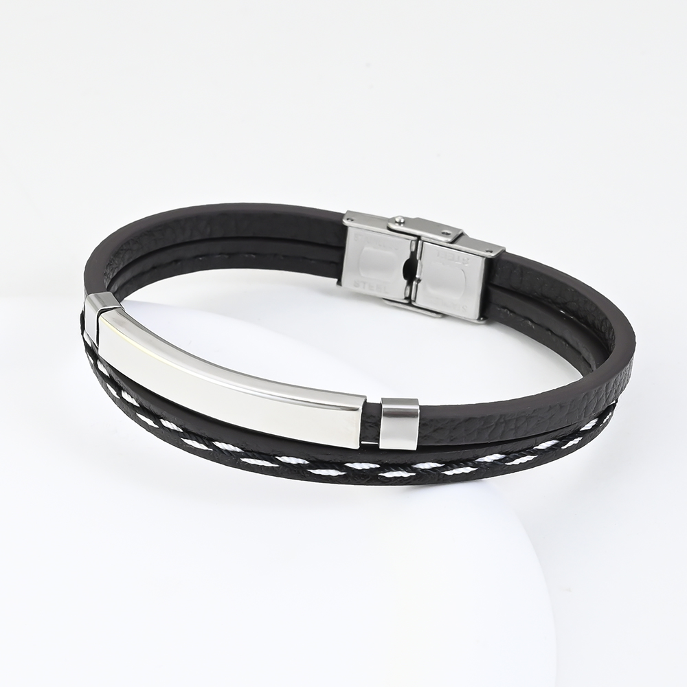 Men's Wish Stainless Steel Lea - Travel Accessories Gifts For Men のレビューと価格