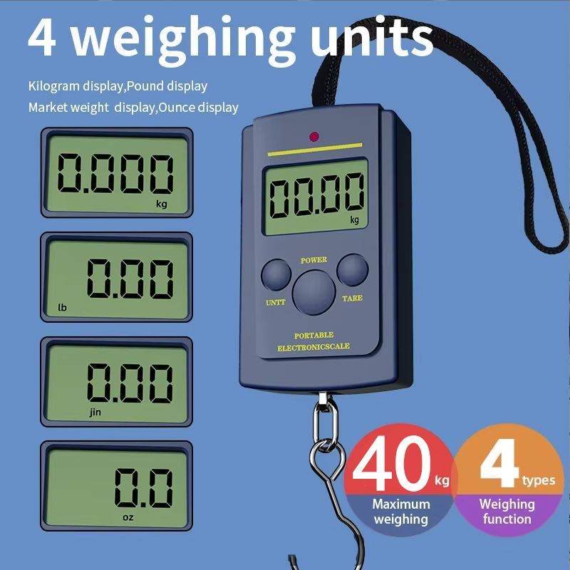 1PC Multifunctional Mini 40kg/ - Travel Accessories Electronics のレビューと価格