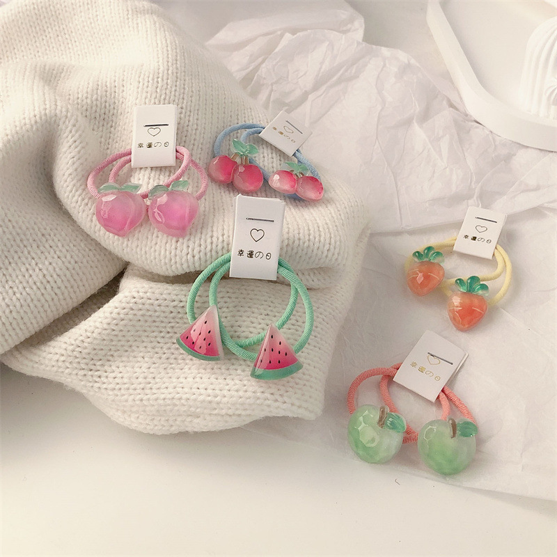 Kids Carrot Hair Ties 5 Pair N - Travel Accessories For 4 Year Old のレビューと価格