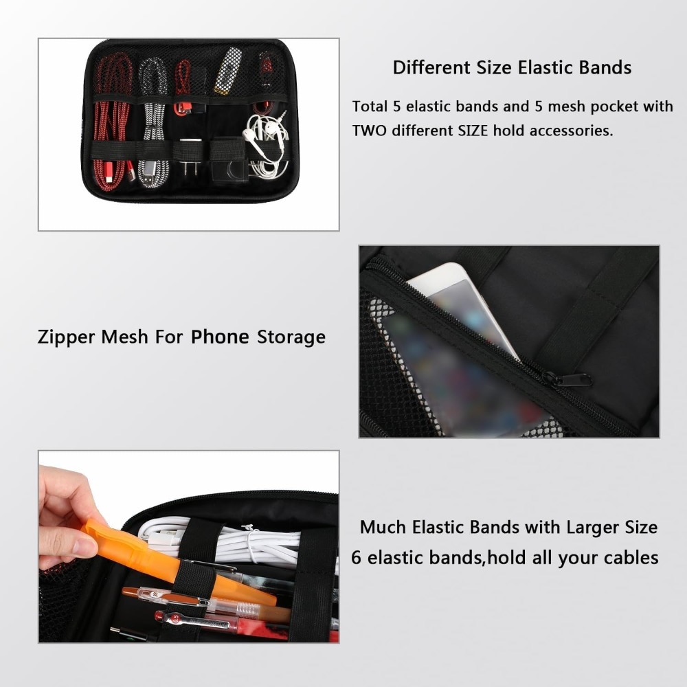 Electronics Organizer Travel C - Travel Accessories Electronics のレビューと価格