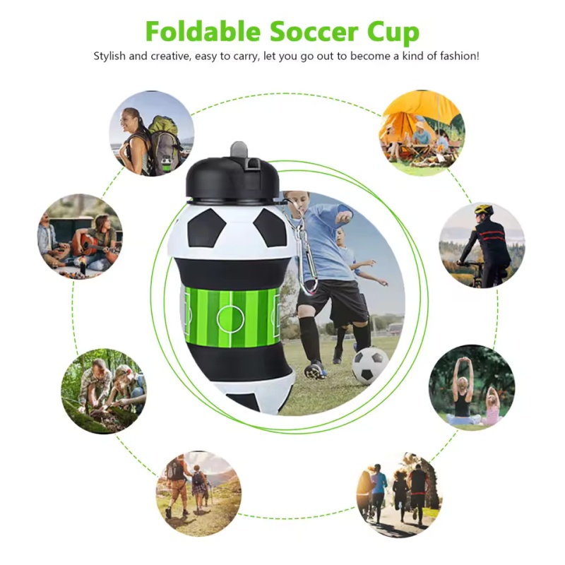 550ml Silicone Collapsible Wat - Water Bottle Collapsible のレビューと価格