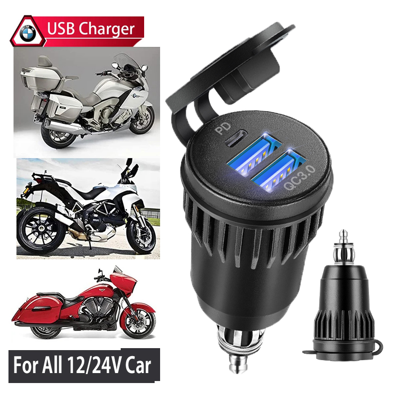 Motorcycle Waterproof Charger  - Travel Plug Type C のレビューと価格