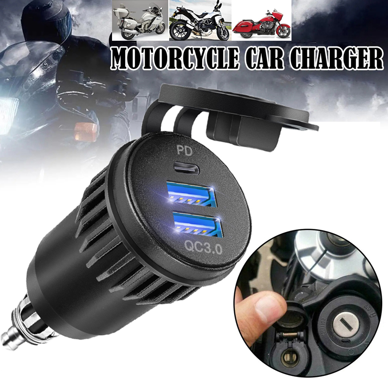 Motorcycle Waterproof Charger  - Travel Plug Type C のレビューと価格
