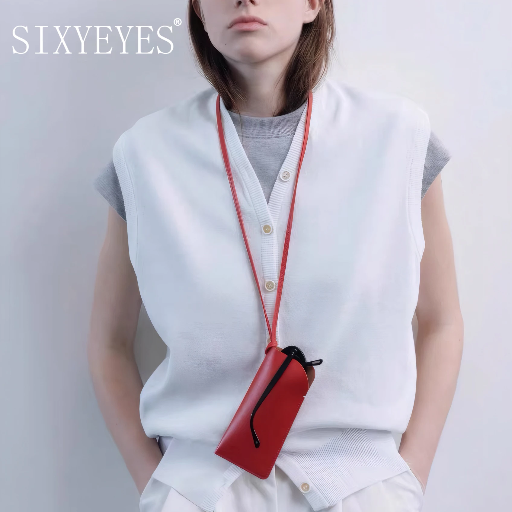 INS Fashion PU Leather Glasses - Travel Accessories Gifts For Men のレビューと価格