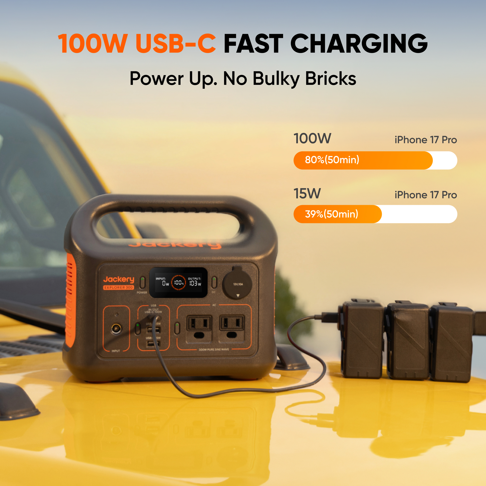 Jackery Portable Power Station - Travel Accessories Electronics のレビューと価格