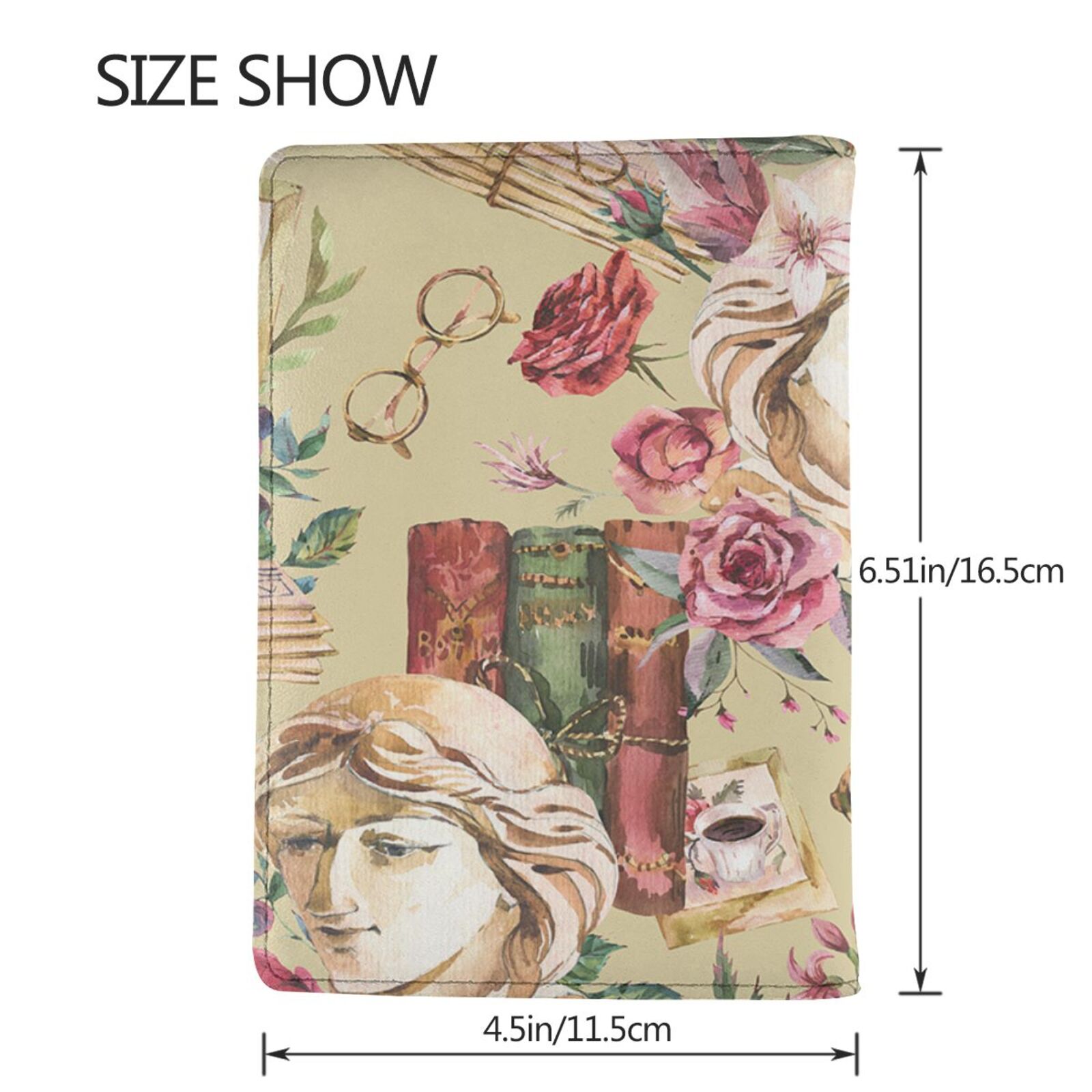 Vintage Rose Greece Passport A - Travel Accessories Greece のレビューと価格