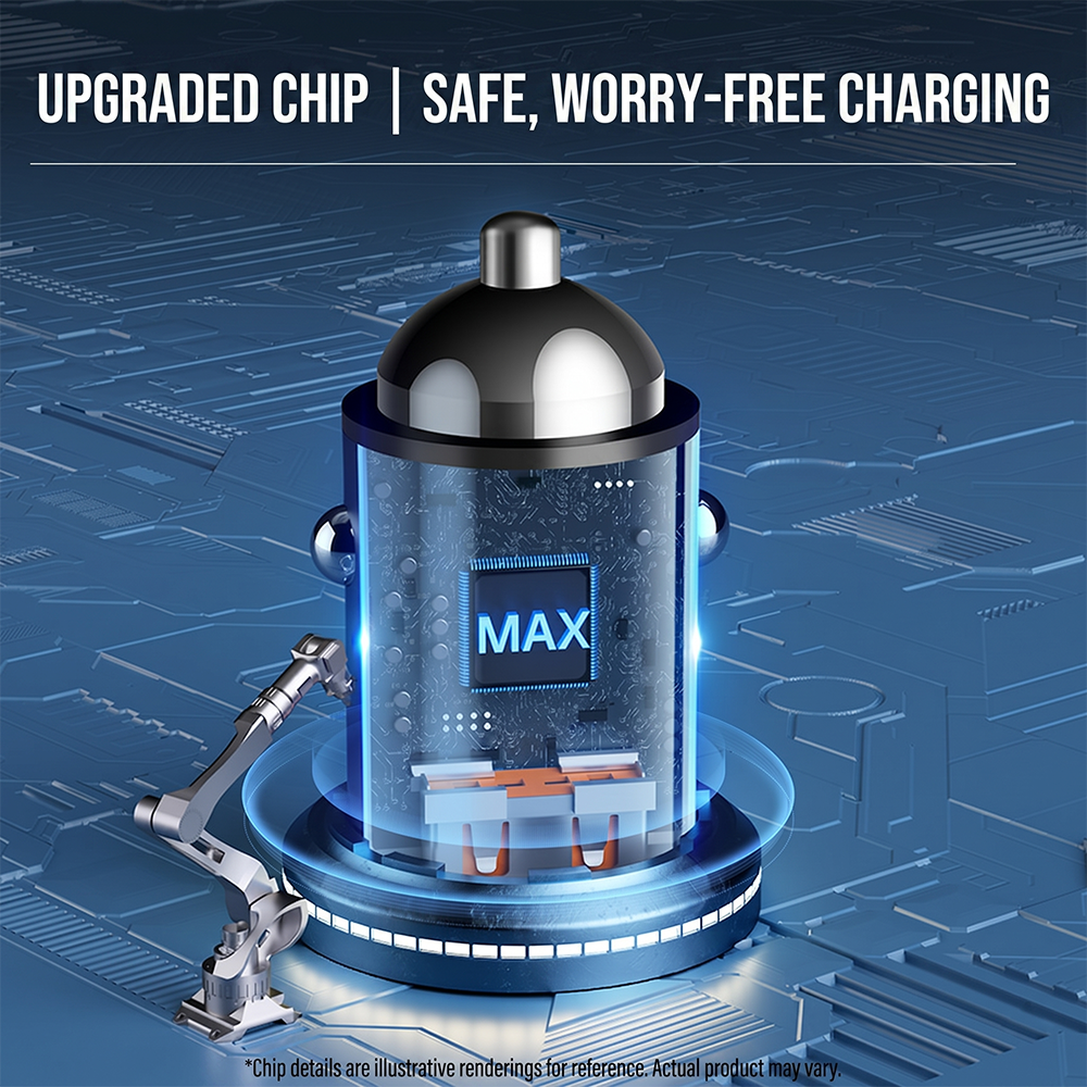 Flush Fit Mini Car Charger 100 - Travel Plug Type C のレビューと価格