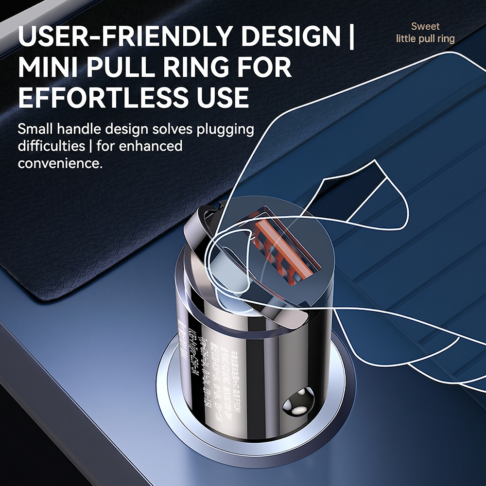 Flush Fit Mini Car Charger 100 - Travel Plug Type C のレビューと価格