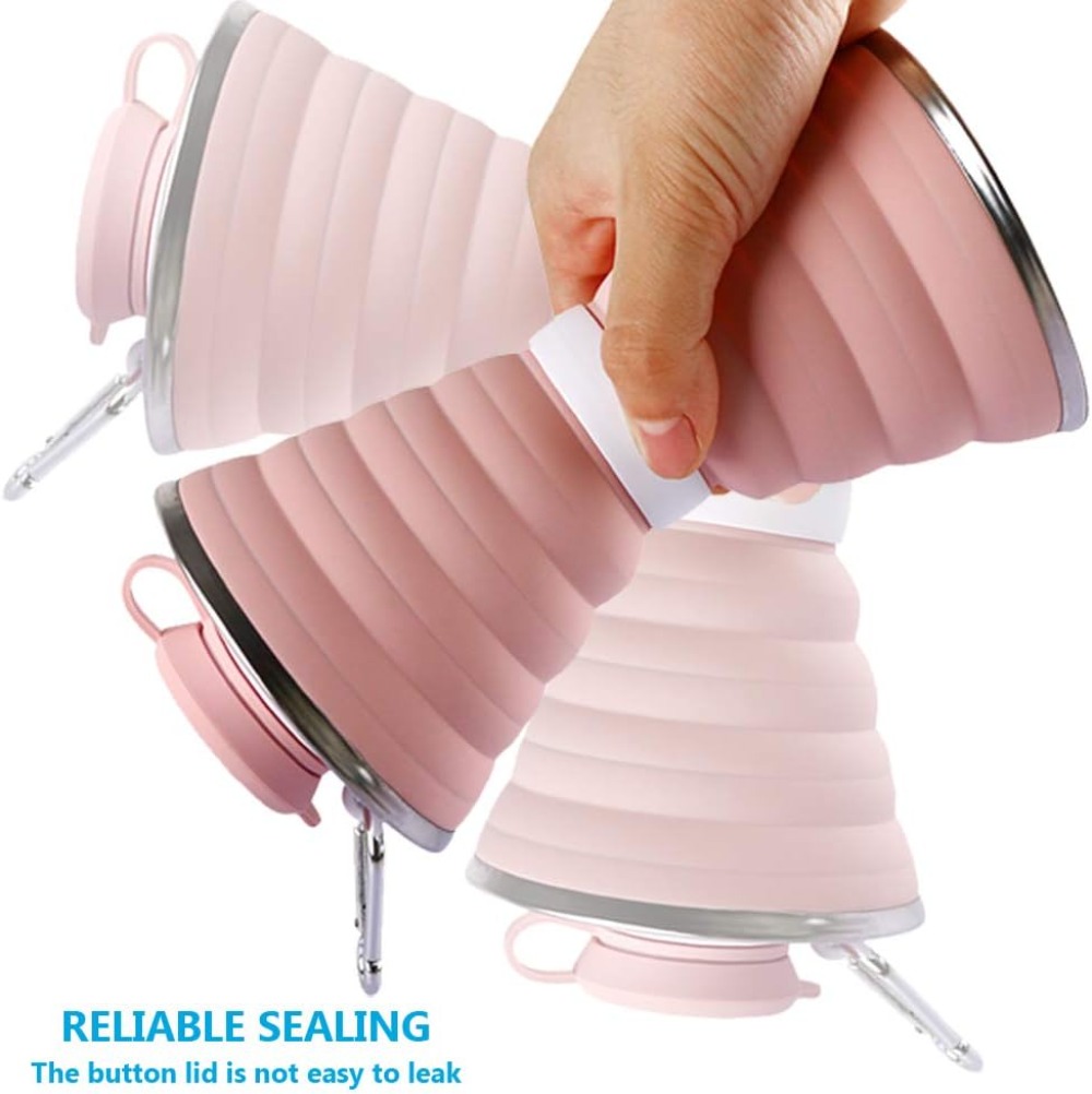 Collapsible Water Bottle, 17oz - Water Bottle Collapsible のレビューと価格
