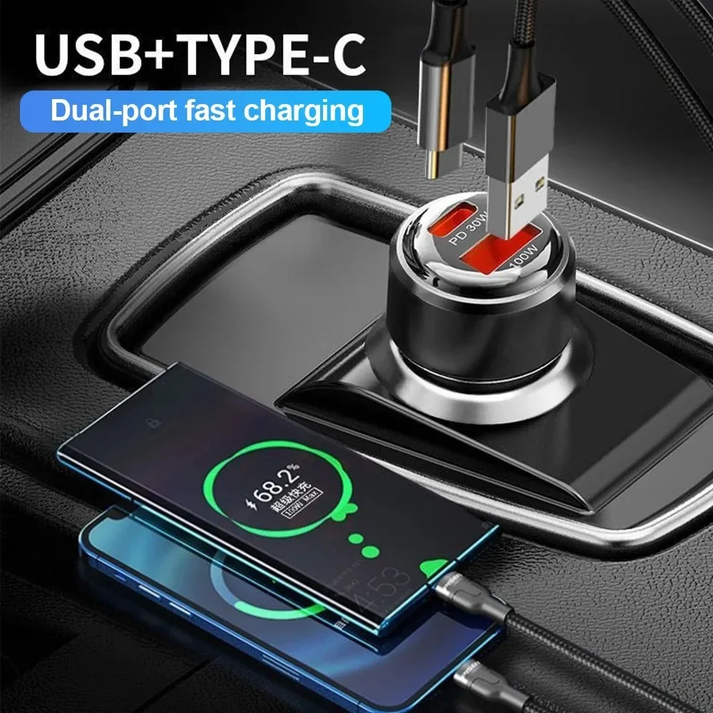 Total 130W USB Car Charger Ada - Travel Plug Type C のレビューと価格