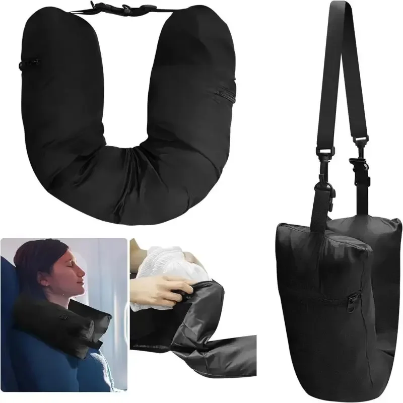 Fillable Travel Pillowcase Org - Travel Accessories Neck のレビューと価格