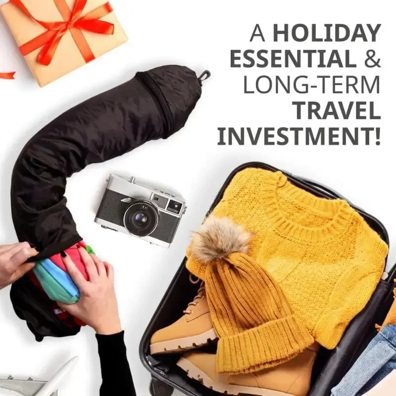 Fillable Travel Pillowcase Org - Travel Accessories Neck のレビューと価格