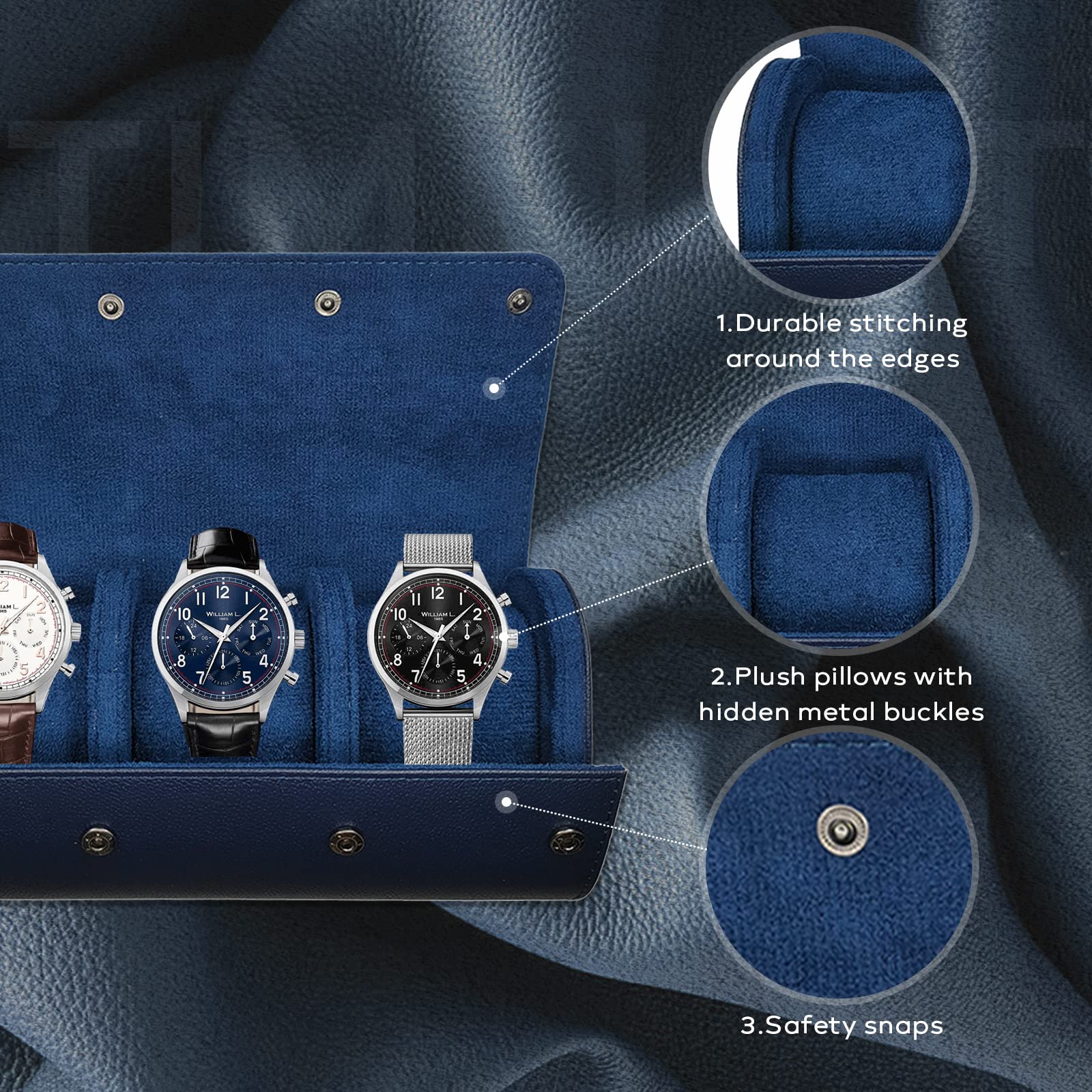Watch Case Travel Organizer -  - Travel Accessories Gifts For Men のレビューと価格
