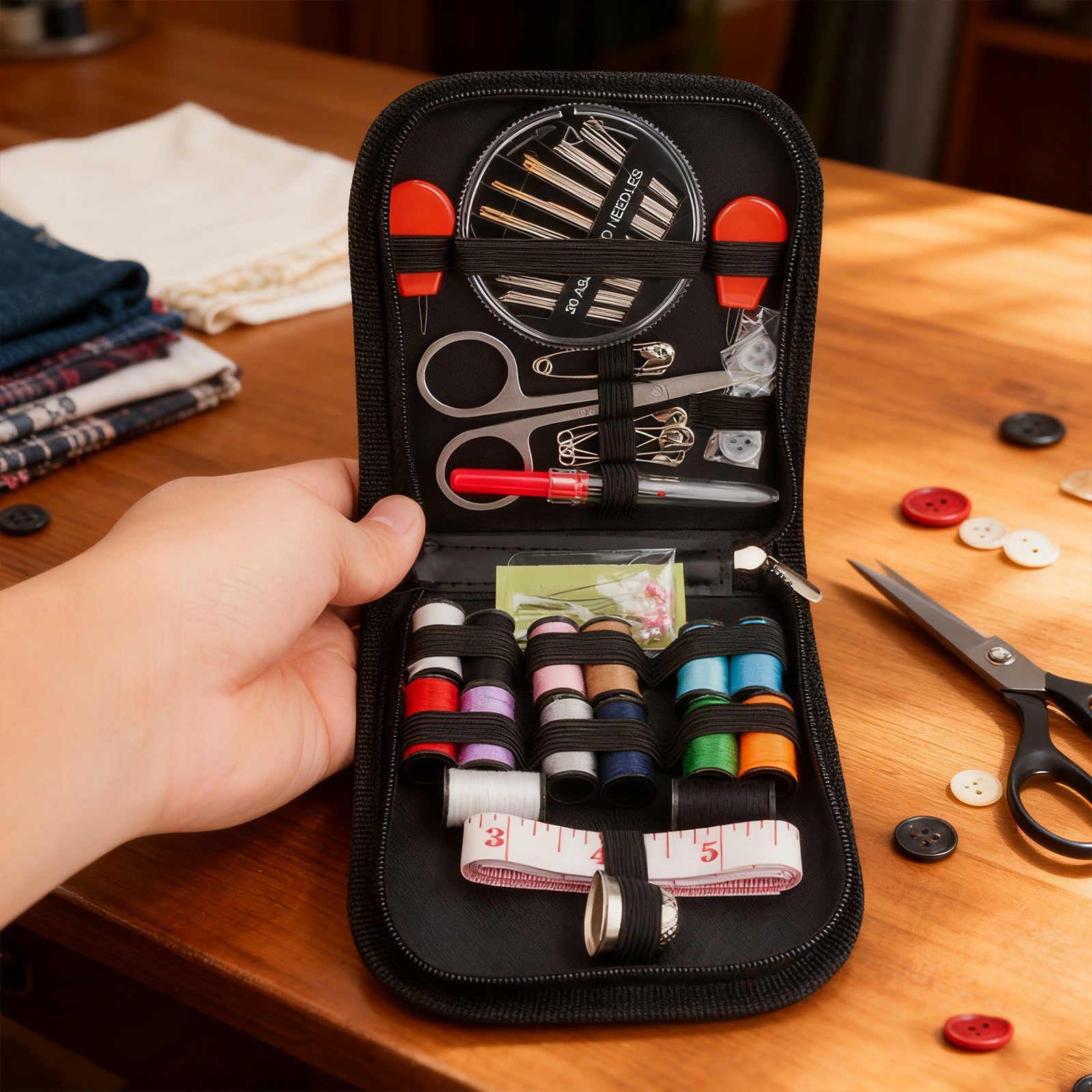 The sewing kit contains 68 acc - Travel Accessories To Sew のレビューと価格