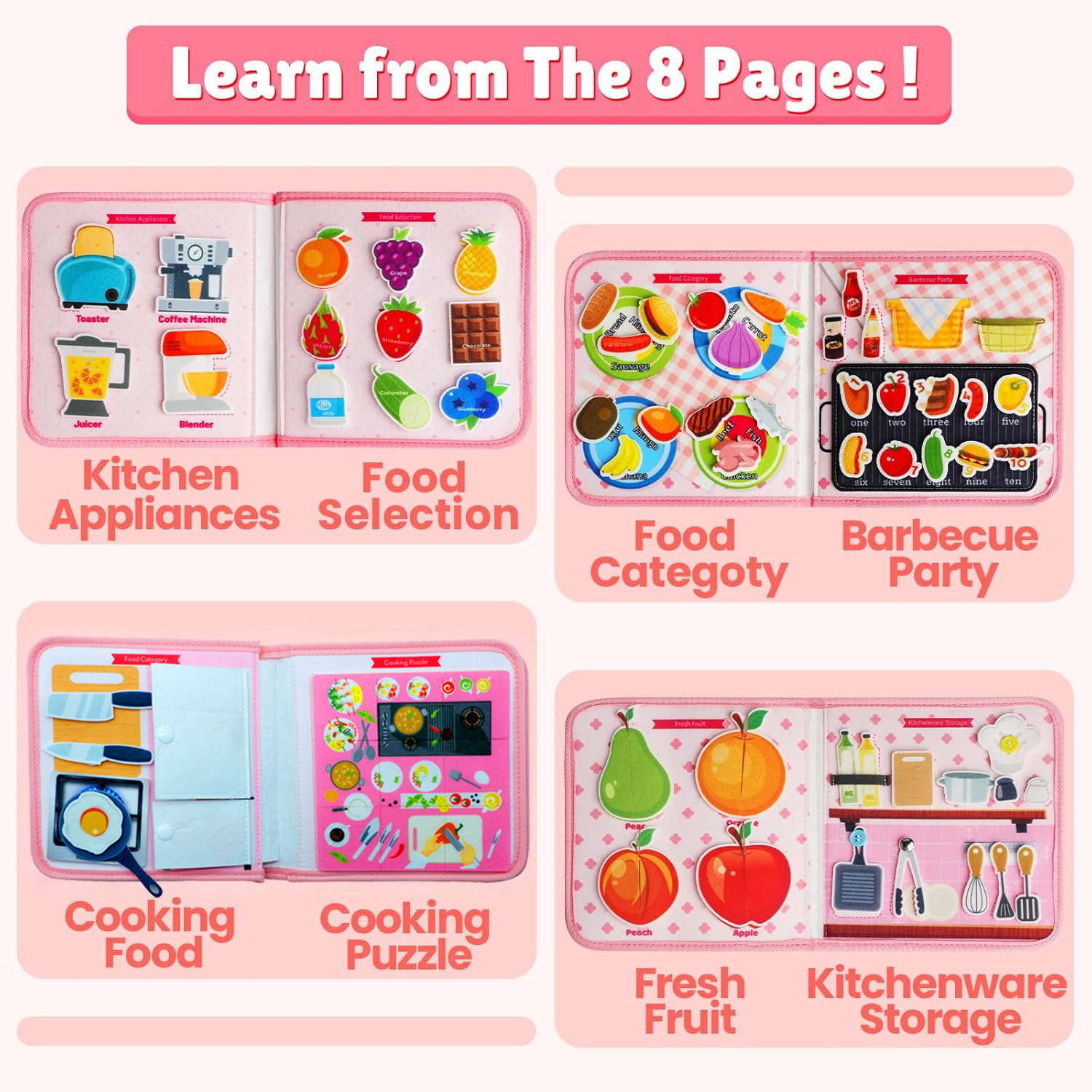 Toddler Busy Board Montessori  - Travel Accessories Toddler のレビューと価格
