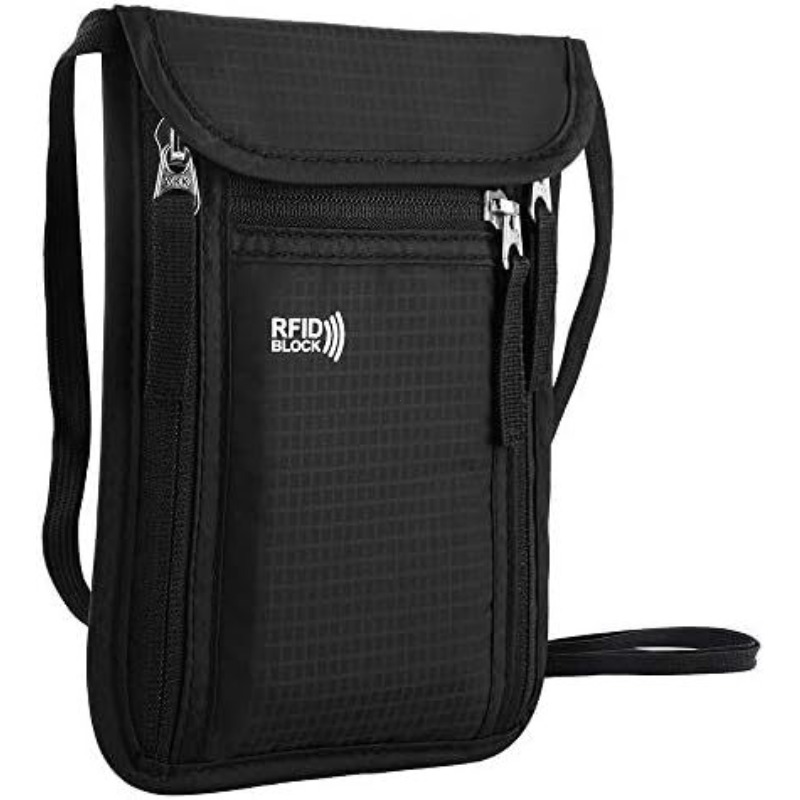 Travel Pouch Neck Wallet Famil - Travel Accessories Neck のレビューと価格